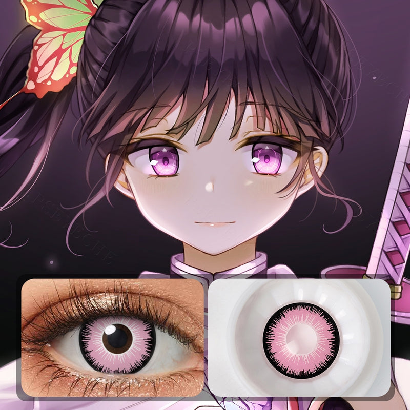 Anime Pink Eye Contacts