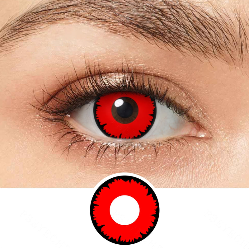 Angelic Red Contact Lenses – FreshGo