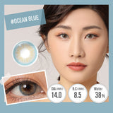 Desire Ocean Blue Colored Contacts