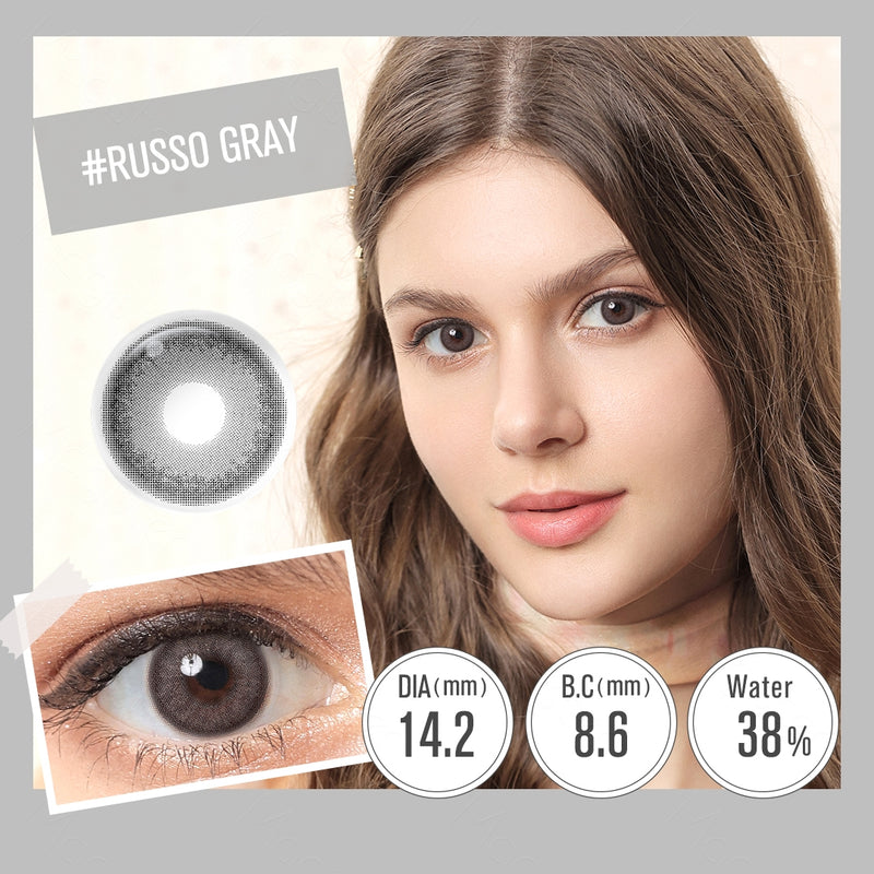 Russo Gray Colored Contacts