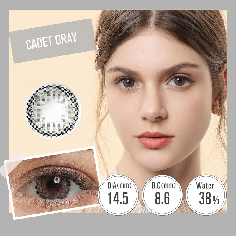 Bunny Cadet Gray Colored Contacts