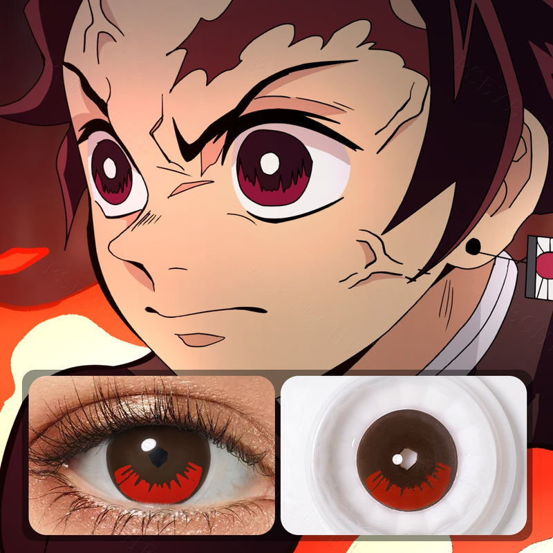 Anime & Cosplay Halloween Demon Eye Contacts