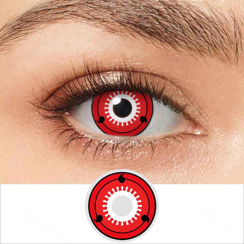 Three Magatama Sharingan Contacts