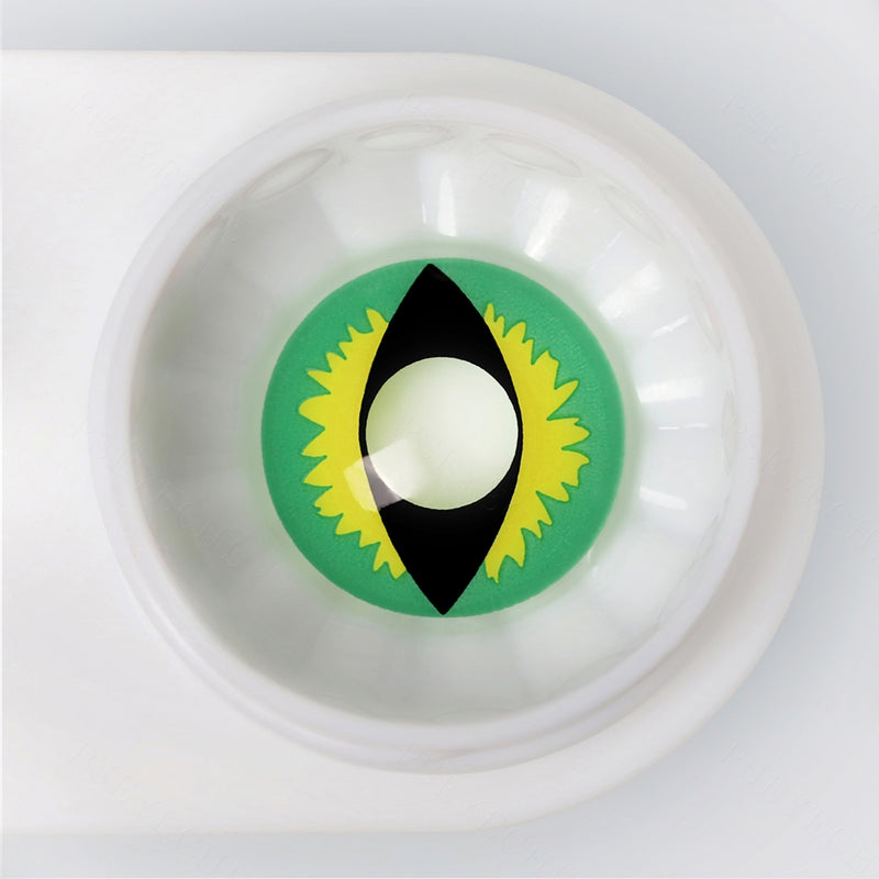 Green Dragon Eye Contacts