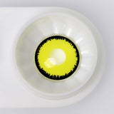 Bright Yellow Anime & Cosplay Halloween Contacts