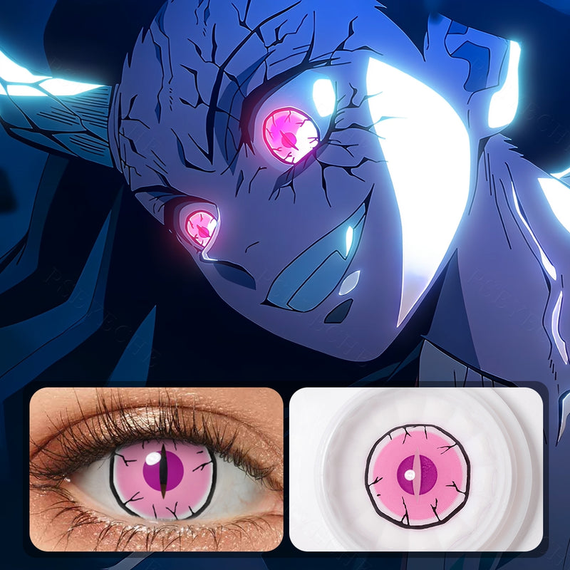 Demon Slayer Pink Demon Eye Contacts