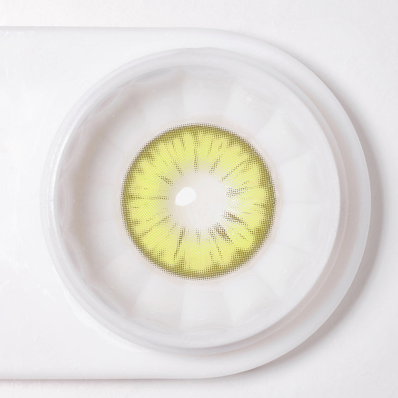 Yellow Avatar Contact Lenses