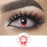 Crazy Blood Splat Halloween Contacts