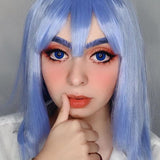 Glamor Azul Contactos de Halloween