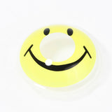 Yellow Smiley Halloween Contacts