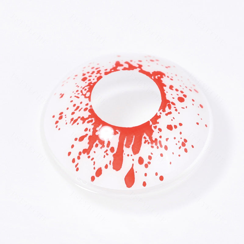 Crazy Blood Splat Halloween Contacts