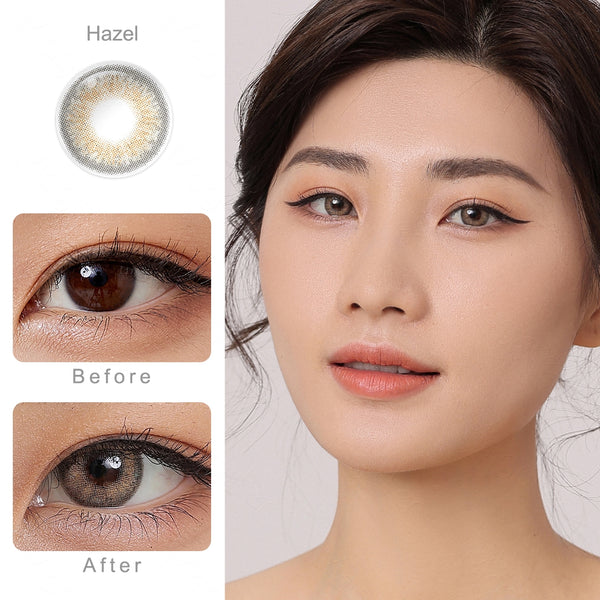 Delight Hazel Colored Contacts