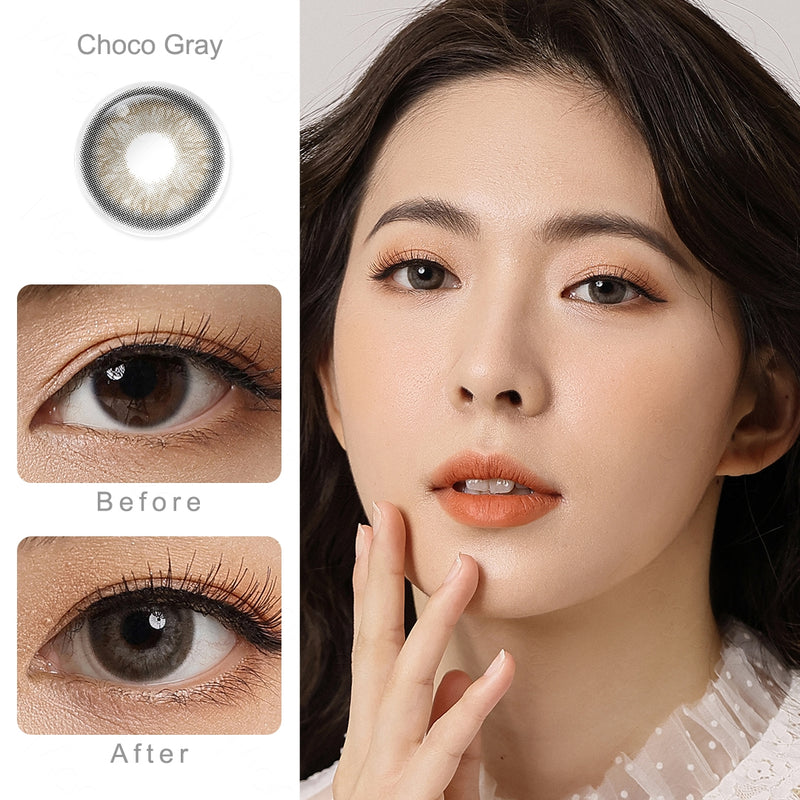 Iris Choco Gray Colored Contacts