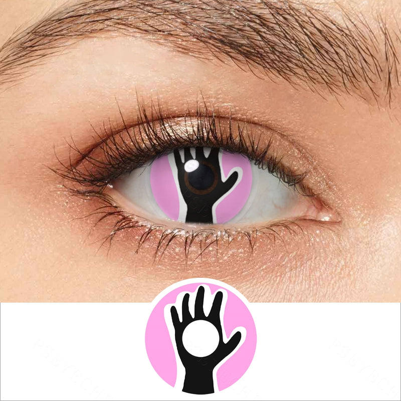 Ghost Hand Halloween Contacts