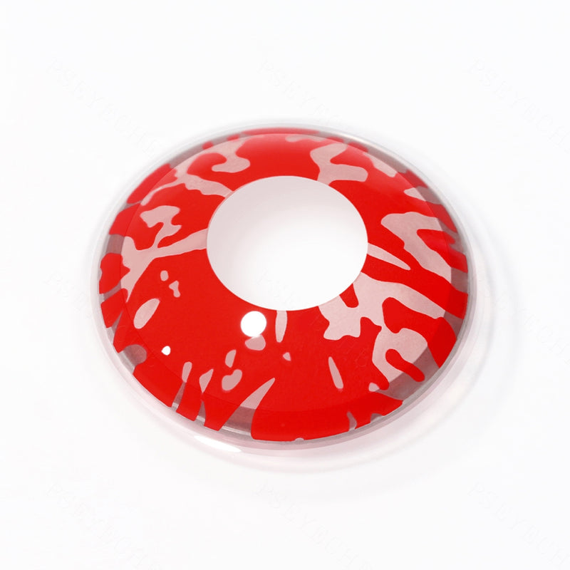 Red Blood Splat Halloween Contacts