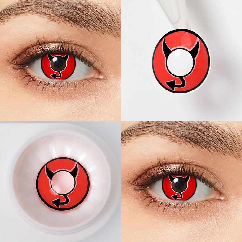 Little Devil Halloween Contact Lenses