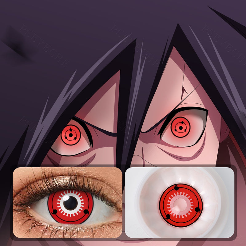 Three Magatama Sharingan Contacts