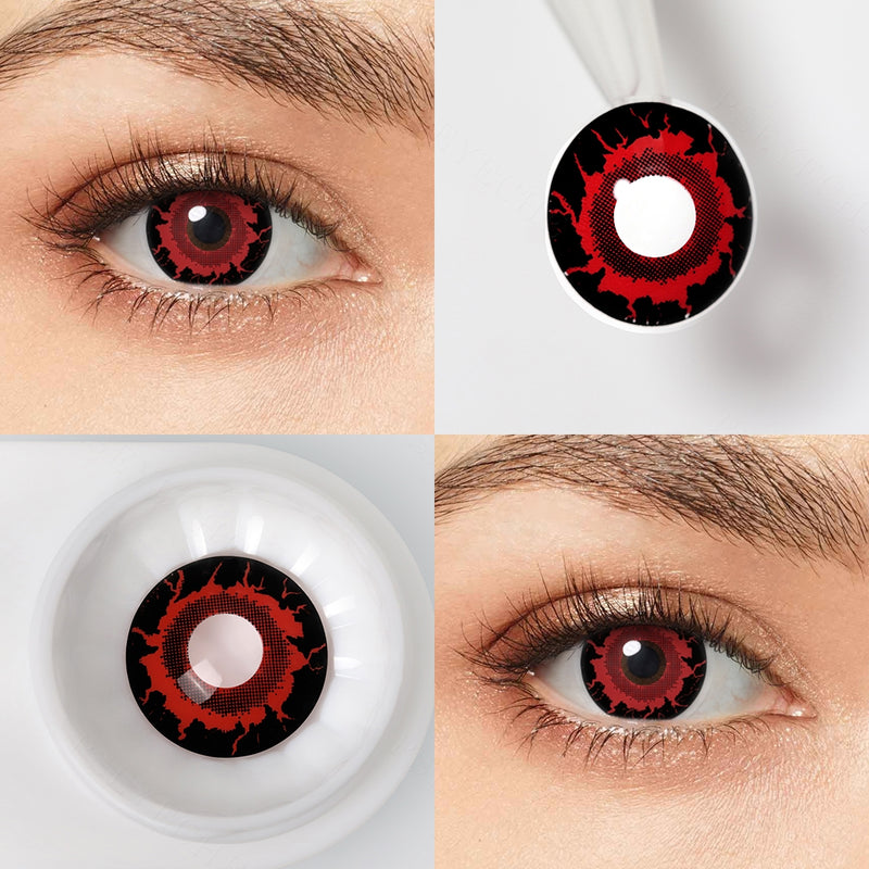 Red Flame Crack Ccontacts