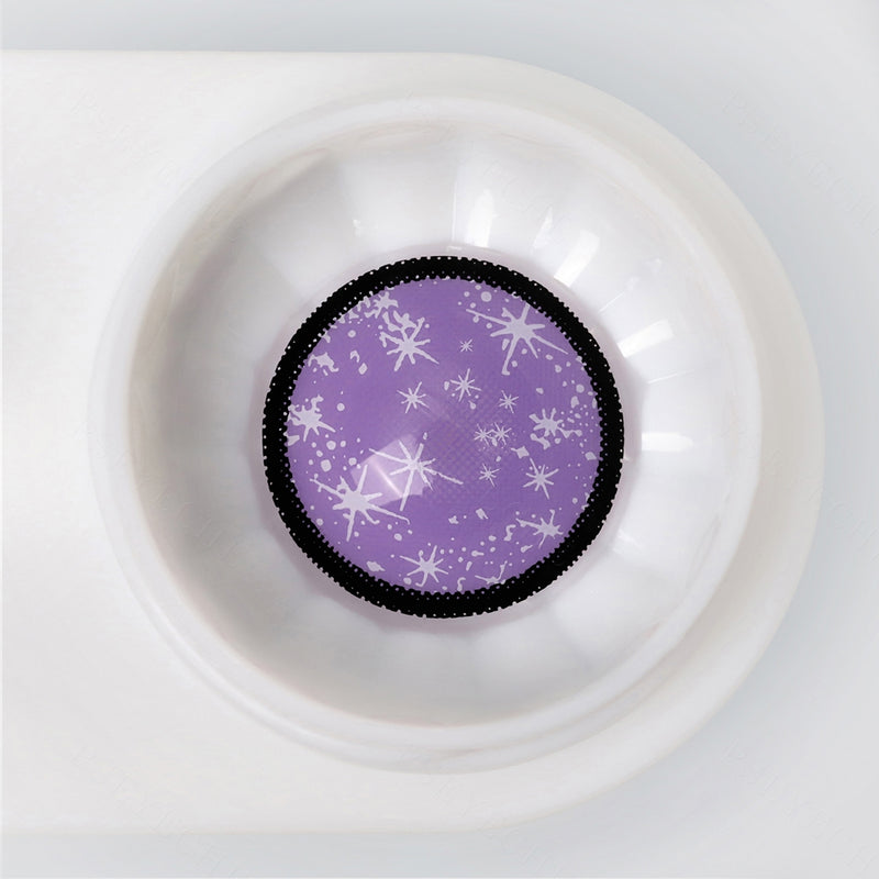 Cosplay Violet Galaxy Contacts