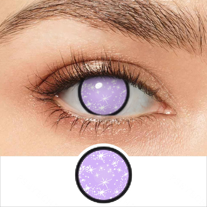 Kokomi Cosplay Violet Galaxy Contacts