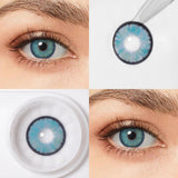 Dark Blue Avatar Contact Lenses