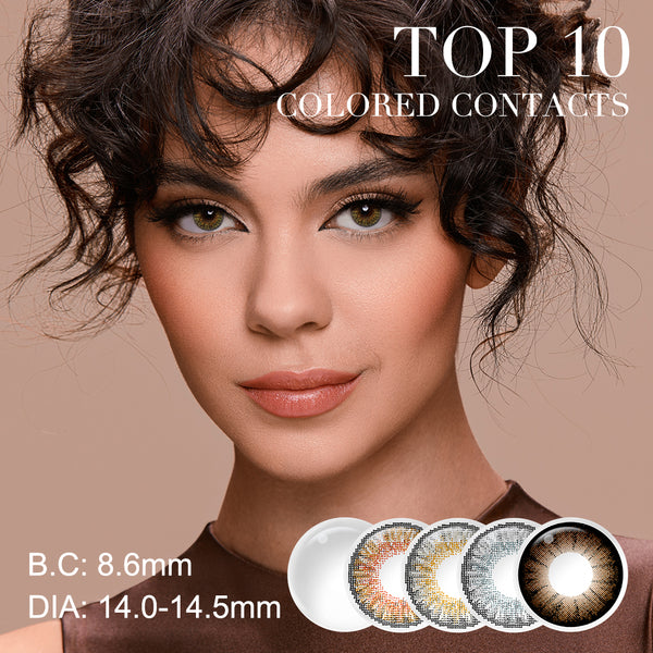 Top 10 Colored Contacts