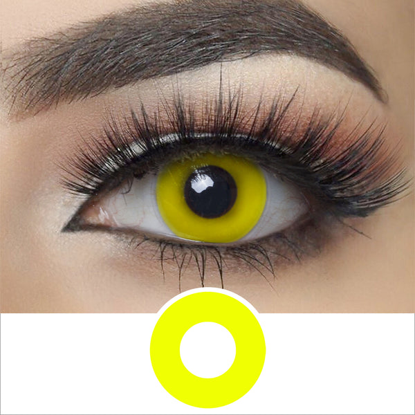 Contacts Yellowout Halloween