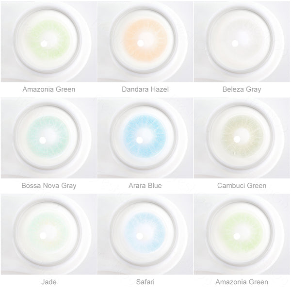 Hidrocor Gen 3 Colored Contact 8 Colors Available