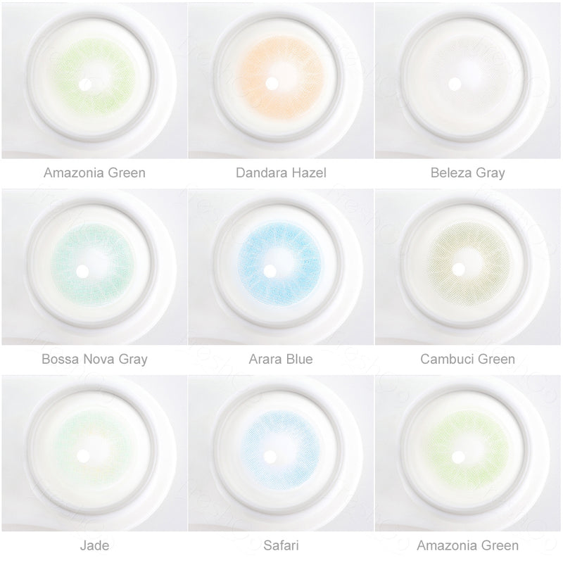 Hidrocor Gen 3 Colored Contact 8 Colors Available