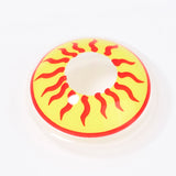 Sun Flame Halloween Contacts