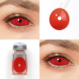 All Red Sclera Lenses