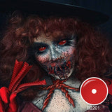 All Red Sclera Lenses