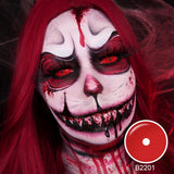 All Red Sclera Lenses