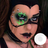 White Mesh Sclera Lenses