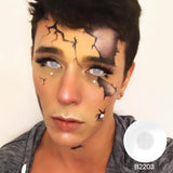 White Mesh Sclera Lenses