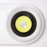 Black and Yellow Sclera Lenses