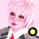 Black and Yellow Sclera Lenses