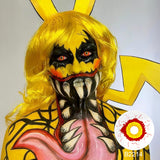 Fever Yellow and Red Sclera Lenses