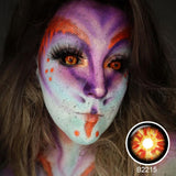Flare Darth Maul Sith Sclera Lenses