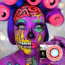 Bloodshot Infected Zombie Sclera Lenses
