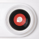 Jigsaw Black and Red Sclera Lenses