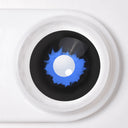 White Walker black and blue Sclera Lenses