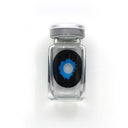 White Walker black and blue Sclera Lenses