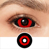 Red Shock Sclera Lenses