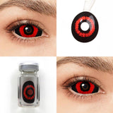 Red Shock Sclera Lenses