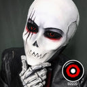 Red Shock Sclera Lenses