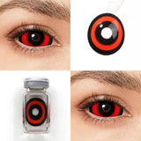 Red Ring Ghoul Sclera Lenses