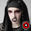 Red Ring Ghoul Sclera Lenses