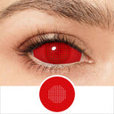 Red Mesh Sclera Lenses