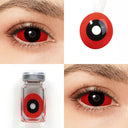Red and Black Sclera Lenses